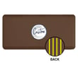 Smart Step Supreme Mat Center Branding Brown