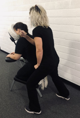 chair massage ISOF