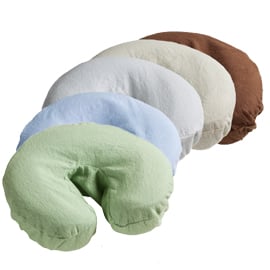 Deluxe Double Brushed Cotton Flannel Face Rest Covers - Pack of 3